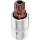NT Tools NCMLD16S 1/2" 16 mm. CR-V M Tipi Delikli Lokma S2