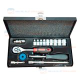 NT Tools NCSET114 Altı Köşe CRV 16 Parça 1/4 inç Lokma Seti