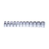 NT Tools NCSET73 12 Parça 1/2" Altı Köşe CR-V Lokma Seti