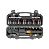 NT Tools NTTASET33 1/4 1-25 Nm Tork Anahtarlı Bits Ve Lokma Seti 33 Parça