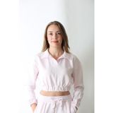 NTB Nature The Brand Kadın Pembe Oversize Sweatshirt - %100 Pamuk Günlük Giyim