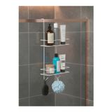 NTC METAL Askılı Banyo Rafı Duş Şampuanlık Duşakabin Havlu Askısı duvar Düzenleyici Organizer