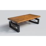 NTCollection Ağaç Ofis Sehpası ( 75 cm - 100 cm - h44 cm )