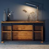 NTCollection Arme Masif Ağaç Ray Kapak Konsol ( 180 cm )