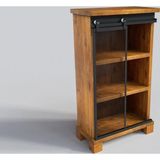 NTCollection Doğal Ağaç Dolap - kitaplık ( 100 cm - h150 cm - 41 cm )