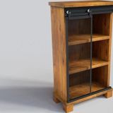 NTCollection Doğal Ağaç Dolap - kitaplık ( 120 cm - h150 cm - 41 cm )