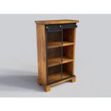 NTCollection Doğal Ağaç Ofis Kitaplık 100 cm - h150 cm - 41 cm