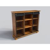 NTCollection Doğal Ağaç Ofis Kitaplık ( 120 cm - h120 cm - 41 cm )