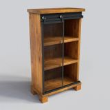 NTCollection Doğal Ağaç Ofis Kitaplık 120 cm - h150 cm - 41 cm