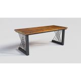 NTCollection Doğal Ağaç Ofis Masası ( 85 cm - 210 cm )