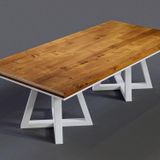 NTCollection Doğal Ağaç Toplantı Masası 120 cm - 220 cm