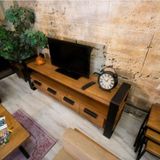 NTCollection Doğal Ağaç Tv Stand ( 200 cm )