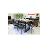 NTCollection Doğal Ağaç Yemek Masası 85 cm 150 cm Masa