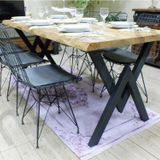 NTCollection Doğal Ağaç Yemek Masası 85 cm 185 cm Masa