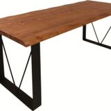 NTCollection Masif Ağaç Bahçe Masası 85 cm - 200 cm