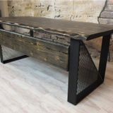 NTCollection Masif Ağaç Çalışma Ve Ofis Masası ( 100 cm - 220 cm )