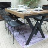 NTCollection Masif Ağaç Yemek Masası - 85 cm - 150 cm Masa