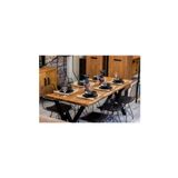 NTCollection Masif Ağaç Yemek Masası Takımı - 85 cm - 150 cm Masa + 4 Adet Sandalye