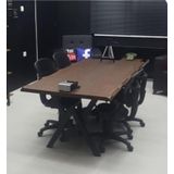 NTCollection Masif Doğal Ağaç Toplantı Ve Ofis Masası ( 85 cm - 200 cm )