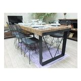 Ntconcept Açık Ceviz Renk Kalın Kenar Masif Doğal Ağaç Yemek Masası(85cm-180cm)