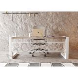 Ntconcept Alfa M7 Masif Ağaç Ofis ve Çalışma Masası - Ebat Seçenekli - 75x240 cm - Açık Ceviz