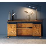 Ntconcept Aves Masif Ağaç Ray Kapak Konsol - Ceviz - 200 cm