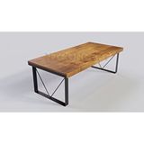 NTConcept Doğa Masif Ahşap Toplantı Masası 120x280 cm