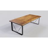 Ntconcept Doğal Ağaç Toplantı MASASI100 x 280 cm - Kahverengi
