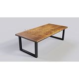 NTConcept Karya Masif Ahşap Toplantı Masası Ceviz