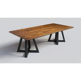 NTConcept Loa Masif Ahşap Toplantı Masası 85x160 cm