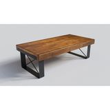 Ntconcept Masif Ağaç Sehpa - MAS10903 - Açık Ceviz - 75 x 190 x 44 cm