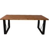 NTconcept Masif Ağaç Yemek Masası -MAYM596 - 85 x 150 x 78 cm