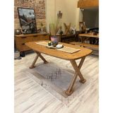 Ntconcept Nova Doğal Ahşap Masif Yemek Masası - 85x230
