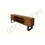 NTConcept Ntconcept Ron Masif Ahşap Tv Stand Ceviz