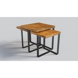 Ntconcept Nue asif Ahşap Zigon Sehpa -NTmazs13235acs
