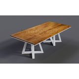 NTConcept Riz Masif Ahşap Toplantı Masası 120x320 cm
