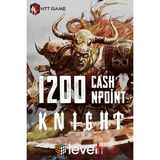 Ntt Game Knight Online 1200 Cash / Npoint / LevelTR