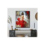 Nü Figür El Yapımı Yağlı Boya Tablo 95x110cm