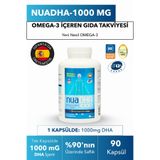 Nua Biological Nua DHA 1000 Omega-3 İçeren Gıda Takviyesi 90 Kapsül