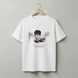 Nubarco Milli Bayramlar Tasarımlı Pamuklu Tişört Mustafa Kemal Atatürk Özel Serisi Çocuk & Yetişkin-Unisex - Beyaz - 5 - 6 Yaş