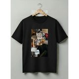 Nubarco Mustafa Kemal Atatürk Tasarımlı Pamuklu Tişört Milli Bayramlar Özel Serisi Çocuk & Yetişkin-Unisex - Siyah - 7 - 8 Yaş