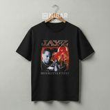 Nubarco Unisex Pamuklu Premium Jay-Z Vintage Rap Tişört - Siyah - XL