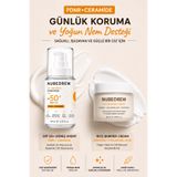 NUBEDREW PDRN + Ceramide Premium Bakım Seti SPF50+ Güneş Kremi 60 ml & Rice Barrier Cream 50 ml