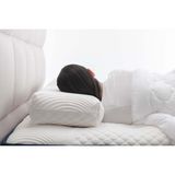 Nubi Sleep Sirrus Ortopedik Visco Ergonomik Vücut Yastığı - 35 x 65 cm - Beyaz