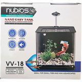 Nubios Mavi Renkli Nano Easy Tank 4,5 L Akvaryum Hacmi ile Modern Tasarım