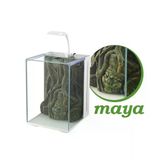 Nubios Nano Akvaryum Maya Dekorlu Beyaz 20X22x29cm