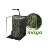 Nubios Nano Akvaryum Maya Dekorlu Siyah 20X22x29cm