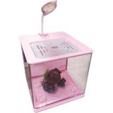 Nubios Nano Easy Akvaryum 4.5 Lt Pembe