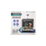 Nubios Nano Easy Tank 45 L Siyah Filtreli Led Aydınlatmalı Nano Akvaryum 185X17x16cm
