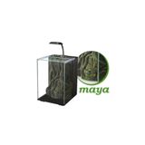 Nubios ZENGEMTR Nano Akvaryum Maya Dekorlu (203223) Siyah 20x22x29Cm